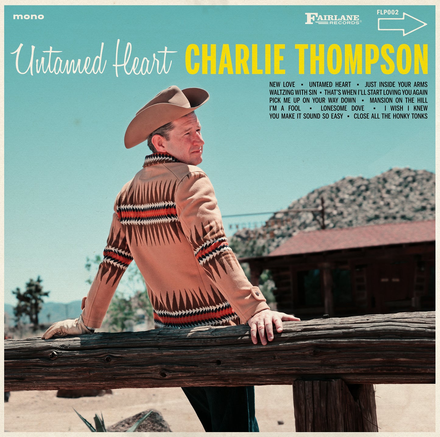 Vinyl LP - Untamed Heart - Charlie Thompson